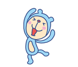 Monkey Bear 2 (Bear costume) sticker #14605304
