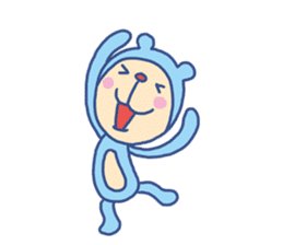 Monkey Bear 2 (Bear costume) sticker #14605304