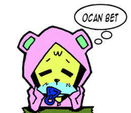 Pinky Nyan sticker #14605737