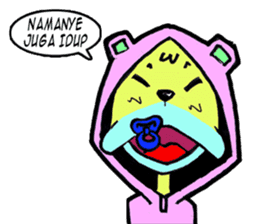 Pinky Nyan sticker #14605740