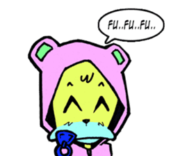 Pinky Nyan sticker #14605741
