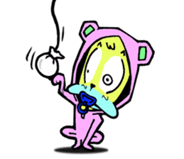 Pinky Nyan sticker #14605748