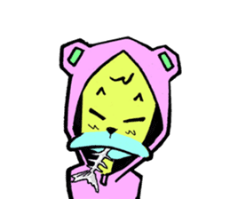 Pinky Nyan sticker #14605750