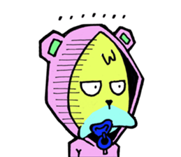 Pinky Nyan sticker #14605752