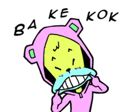 Pinky Nyan sticker #14605754