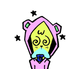 Pinky Nyan sticker #14605758
