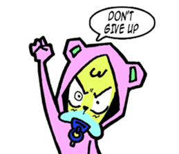 Pinky Nyan sticker #14605759