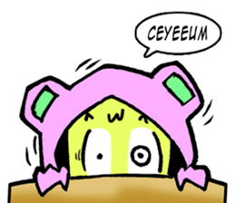 Pinky Nyan sticker #14605761