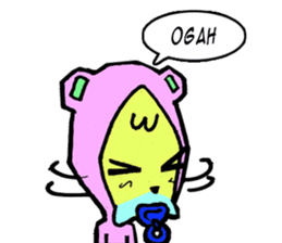 Pinky Nyan sticker #14605763