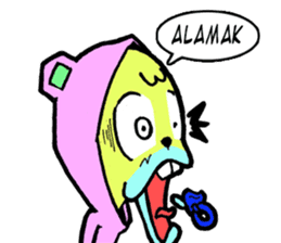 Pinky Nyan sticker #14605766