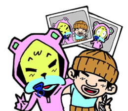 Pinky Nyan sticker #14605769