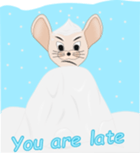 Lili and Bobo Wintertime sticker #14606377