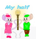 Lili and Bobo Wintertime sticker #14606389