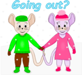 Lili and Bobo Wintertime sticker #14606391