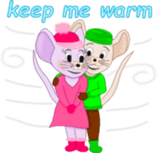 Lili and Bobo Wintertime sticker #14606402