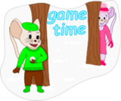 Lili and Bobo Wintertime sticker #14606407