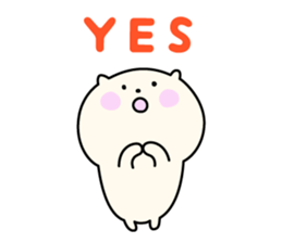 Cat's English sticker "PUNIKO" sticker #14606502