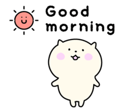 Cat's English sticker "PUNIKO" sticker #14606512