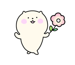 Cat's English sticker "PUNIKO" sticker #14606518