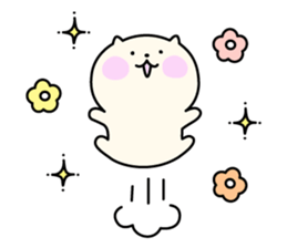 Cat's English sticker "PUNIKO" sticker #14606519