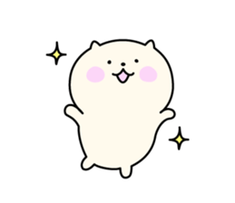 Cat's English sticker "PUNIKO" sticker #14606522