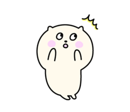 Cat's English sticker "PUNIKO" sticker #14606528