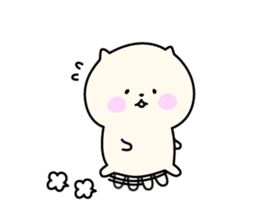 Cat's English sticker "PUNIKO" sticker #14606529