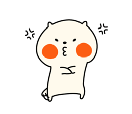 Cat's English sticker "PUNIKO" sticker #14606533