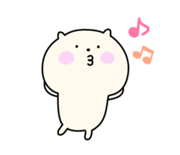 Cat's English sticker "PUNIKO" sticker #14606535