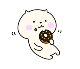 Cat's English sticker "PUNIKO" sticker #14606540