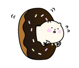 Cat's English sticker "PUNIKO" sticker #14606541