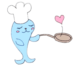 blue seal sticker sticker #14607126