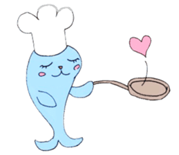 blue seal sticker sticker #14607126