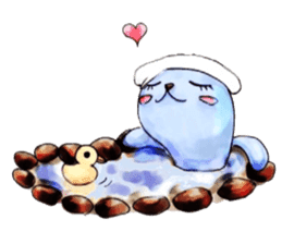 blue seal sticker sticker #14607128