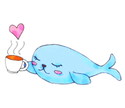 blue seal sticker sticker #14607129