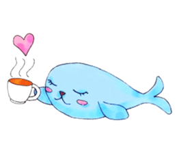 blue seal sticker sticker #14607129