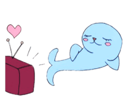 blue seal sticker sticker #14607130