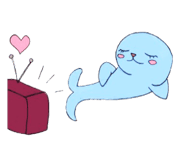 blue seal sticker sticker #14607130