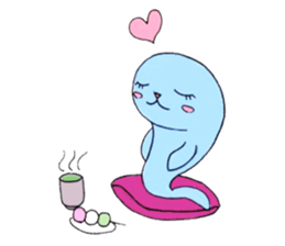 blue seal sticker sticker #14607133