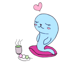 blue seal sticker sticker #14607133