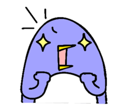 Rabbit Penguin sticker #14607224