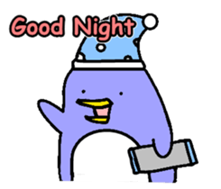 Rabbit Penguin sticker #14607236