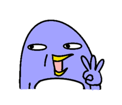 Rabbit Penguin sticker #14607245