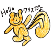 Chris the squirrel sticker #14607718