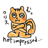 Chris the squirrel sticker #14607738