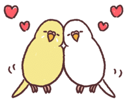 parakeet chirps sticker #14607856