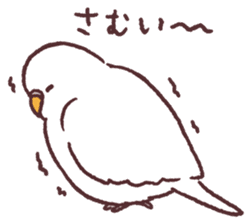 parakeet chirps sticker #14607864