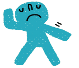 Blue iBlue sticker #14608072