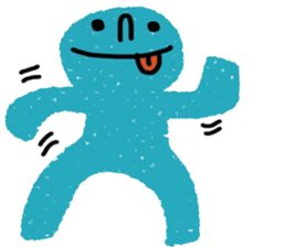 Blue iBlue sticker #14608081