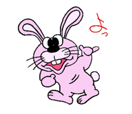 Usa-kun2 sticker #14608367